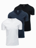 white || navy blue || black
