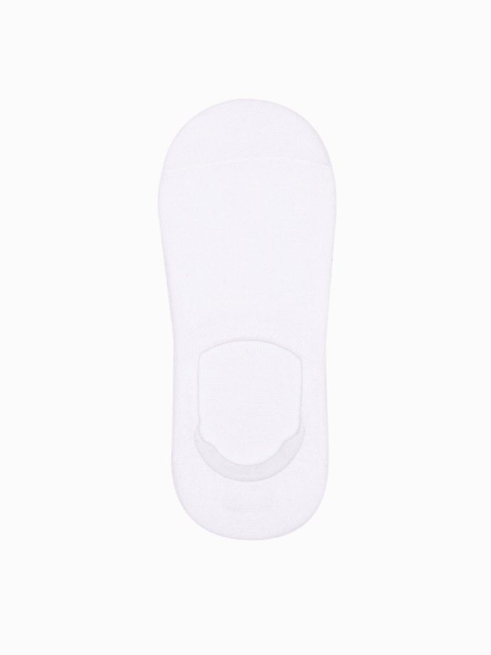 Skarpety męskie stopki 4-pak - biało-granatowe OM-SOSS-0104