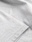 Men's fulllprint t-shirt in palm leaves - grey V2 OM-TSFP-0182
