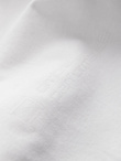 T-shirt męski bawełniany z reglanem - szaro-biały V2 S1623