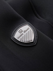 Men's quilted bomber jacket - black V1 OM-JALP-0141