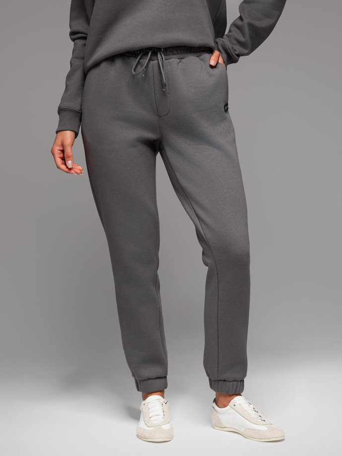 Classic sweatpants with drawstrings unisex-grey V18 OU-PSBC-0100