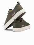 Classic men's BASIC low sneakers - olive V3 OM-FOTL-0145