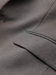 Men's casual blazer in delicate check - gray V2 OM-BLZB-0116