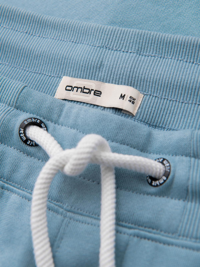 Men's jogger sweatpants - blue V7 OM-PABS-0173