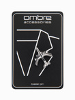  Decorative metal clothes pin airplane - silver V1 OU-ACPN-0106