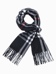 Men's scarf - black/red A408