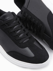 Casual shoes men's sneakers OLDSCHOOL - black V2 OM-FOCS-0104