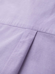 Bawełniana męska pastelowa koszula typu oxford – lawendowa V2 OM-SHOS-0183