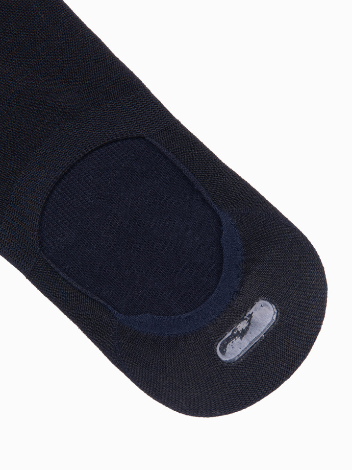 Skarpety męskie stopki 3-pak - granatowe V1 OM-SOSS-0103