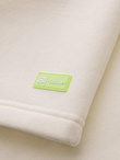 Unisex sweat shorts with drawstring waist - cream V2 OU-SRBC-0101