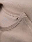 Classic BASIC men's cotton T-shirt - sand V11 OM-TSBS-0236