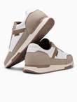 Men's mesh sneaker shoes - sand V1 OM-FOSL-0153