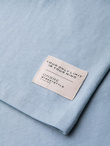 Men's LOOSE FIT t-shirt with pocket - blue V4 OM-TSCT-0171 