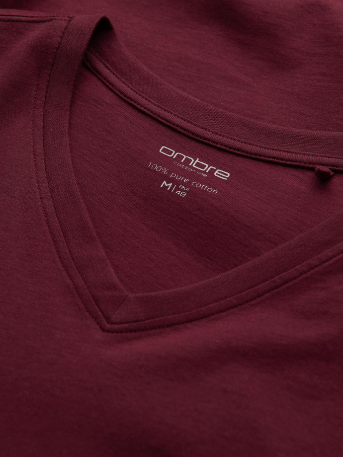 Men's V-NECK longsleeve set - mix 2-pack V7 Z41