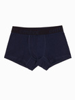 Men's cotton boxer shorts with contrasting elastic - 7-pack mix V2 OM-UNBO-0100