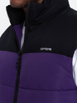 MEN'S QUILTED SLEEVELESS V63 - PURPLE