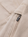 Men's loose-fit shorts with cargo pockets - cream V1 OM-SRCG-0194