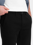 Men's SLIM FIT chino pants - black V4 OM-PACP-0186