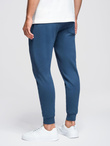 Men's jogger sweatpants - navy blue V4 OM-PABS-0173