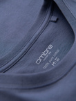 T-shirt męski klasyczny bawełniany BASIC - niebieski denim V7 OM-TSBS-0236