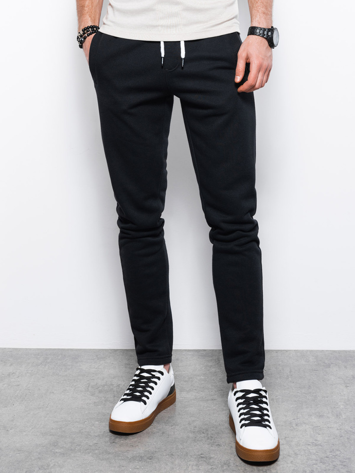 BASIC men's sweatpants set - 2 pak black V5 Z38 