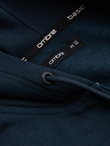 BASIC men's cotton stretch sweatshirt - navy blue V1 OM-SSBZ-0160