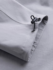 Men's STRAIGHT LEG cargo pants with triangle pocket pin - gray V3 OM-PACG-0196