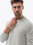 Bluza męska bez kaptura - kremowa V8 B1156
