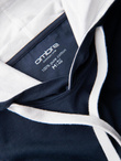 Men's SLIM FIT T-shirt with round neckline and logo - white V1 OM-TSCT-0220