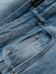Men's classic washed REGULAR FIT jeans - light blue V2 OM-PADP-0217