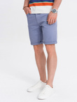 CHINO men's shorts - light blue V15 OM-SRDS-0103