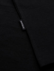 Classic BASIC men's cotton T-shirt - black V1 OM-TSBS-0236