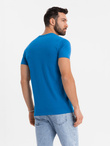 Classic BASIC men's cotton T-shirt - sand V11 OM-TSBS-0236