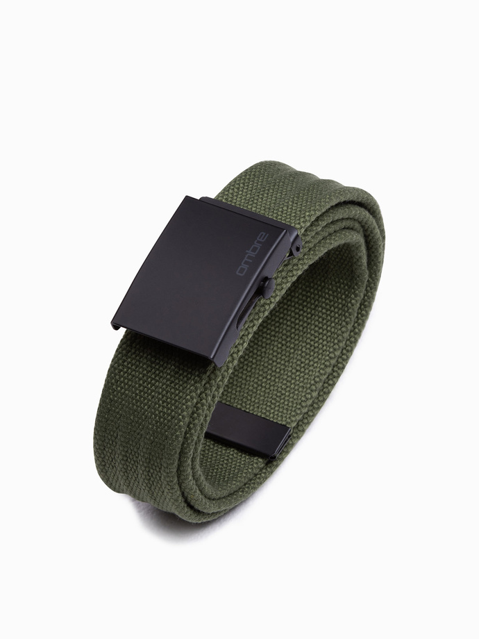 Men's sackcloth belt - olive A651