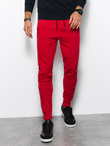 Men's sweatpants - red P952