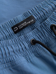 Men's JOGGER pants with stand-off and zippered cargo pockets - blue V7 OM-PAJO-0135