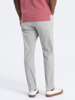 Men's tailored chino pants - gray V2 OM-PACP-0151