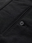 Elegant men's SLIM FIT chino pants - graphite V2 OM-PACP-0191