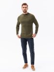 Men's sweater - dark olive V7 E178