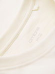 Men's casual t-shirt with pocket patch - cream V8 OM-TSCT-0109