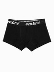 Men's cotton boxer shorts with contrasting elastic - 7-pack mix V2 OM-UNBO-0100