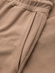 Men's sweatshirt set hoodie + sweatpants - brown V3 Z107