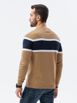 Sweter męski - camel V6 E190