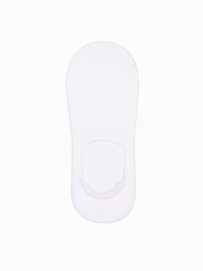 Skarpety męskie stopki 3-pak - białe V4 OM-SOSS-0103