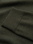 Men's knitted turtleneck with viscose - dark grey V5 OM-SWTN-0127 