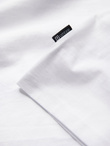 Men's printed cotton t-shirt California - white V1 OM-TSPT-0128