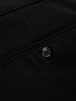 Men's smart chino pants SLIM FIT - black V4 OM-PACP-0191