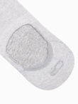 Skarpety męskie stopki 4-pak - szaro-czarne OM-SOSS-0104