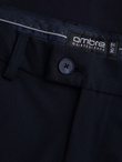 Spodnie męskie eleganckie chino SLIM FIT - granatowe V3 OM-PACP-0191